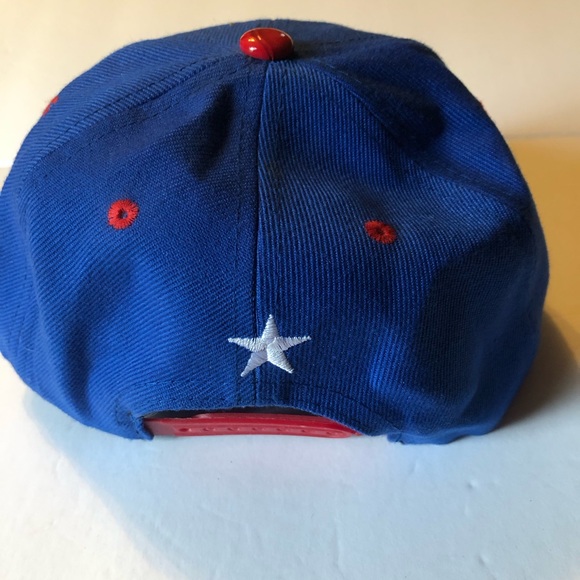 New League Snap Back Hat Glossy Lid American Flag - Picture 3 of 12